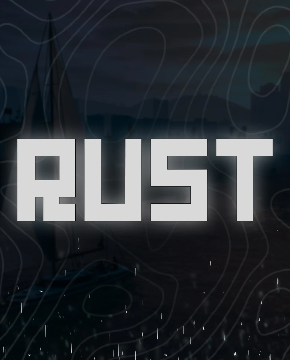 Rust survival landscape artwork